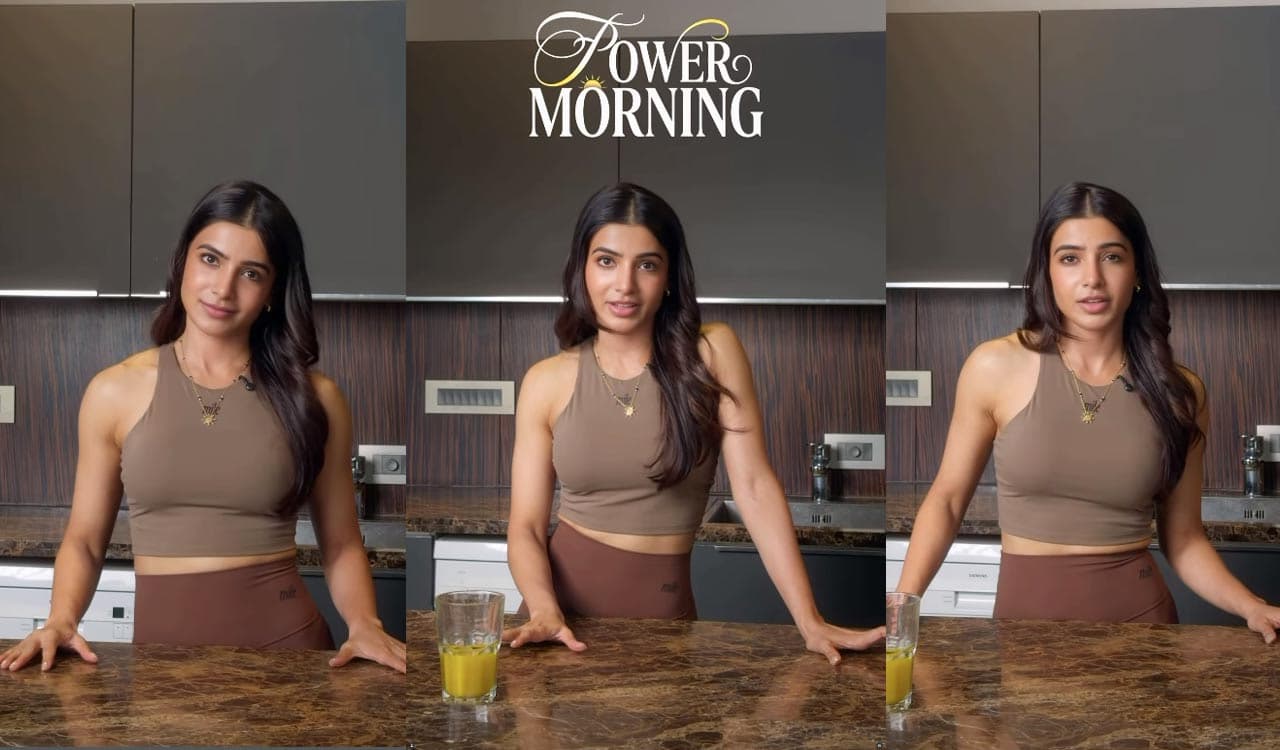 Samantha Reveals About ‘Power Morning’