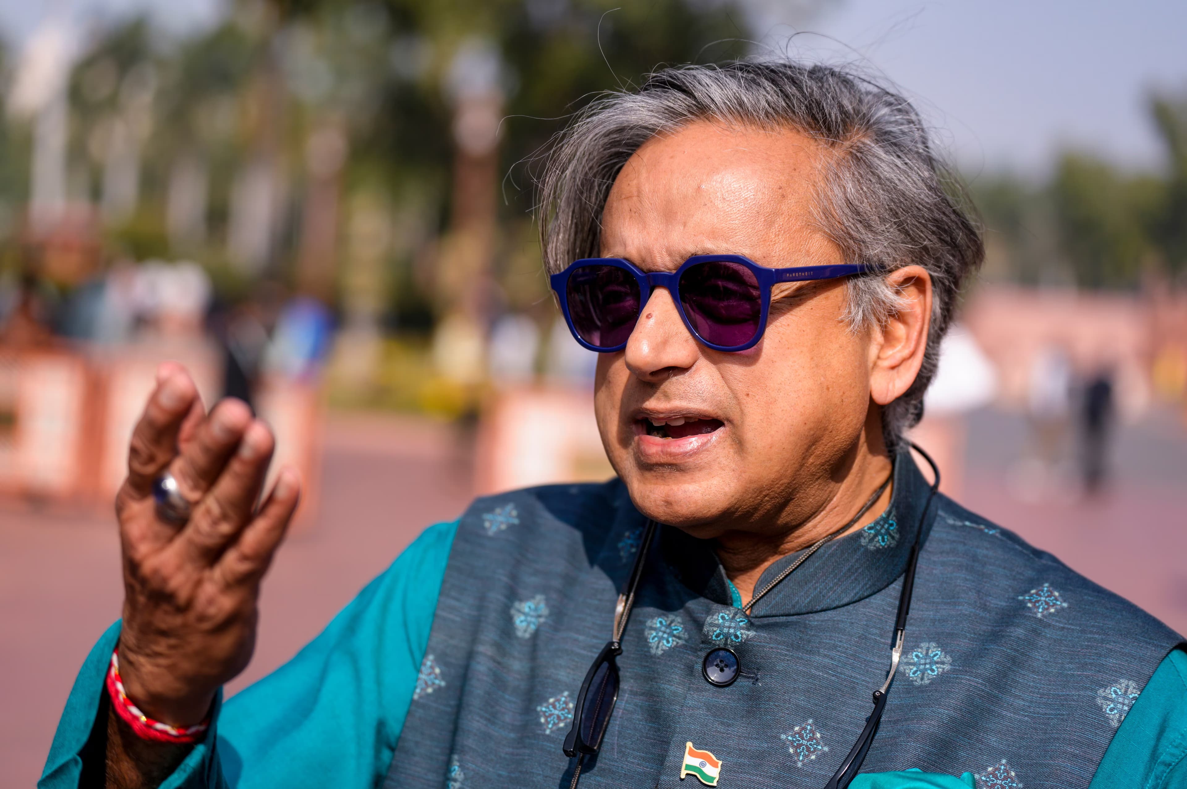 Congress MP Shashi Tharoor’s Convoy Attacked After Being Obstructed