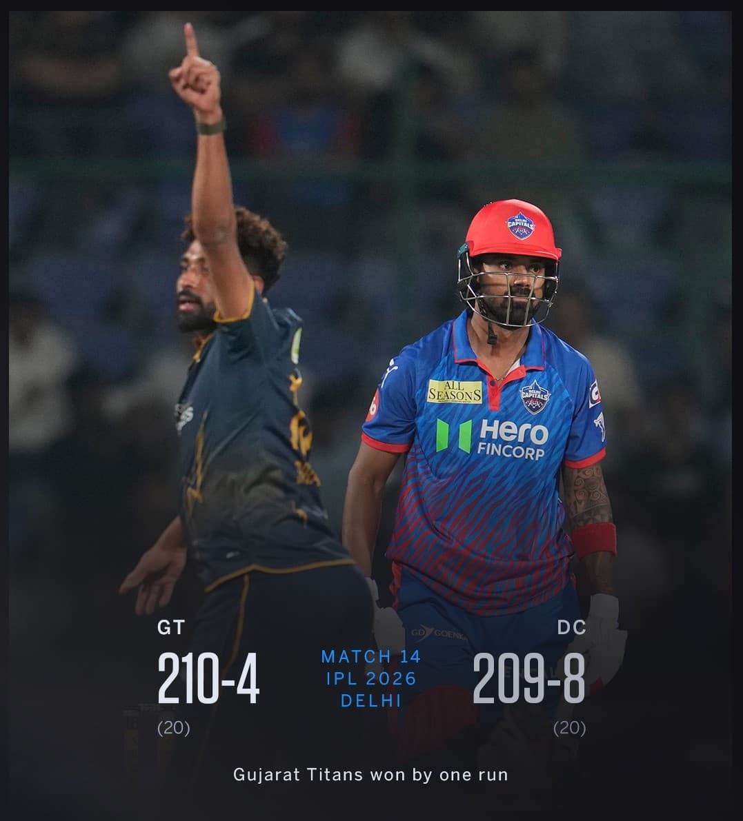 IPL 2026: Gujarat Triumphs Over Delhi in a Nail-Biting Contest