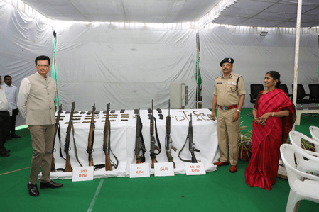 Maoists surrender in Telangana