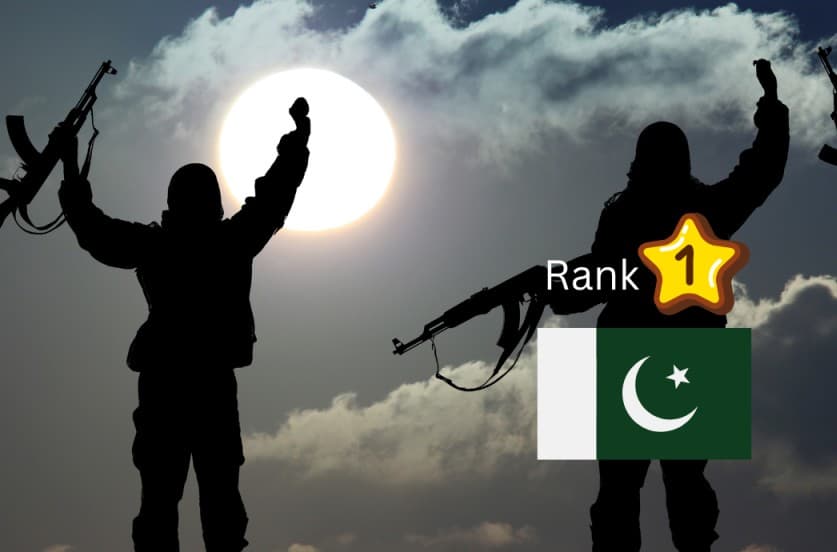 Pakistan tops the Global Terrorism Index 2026