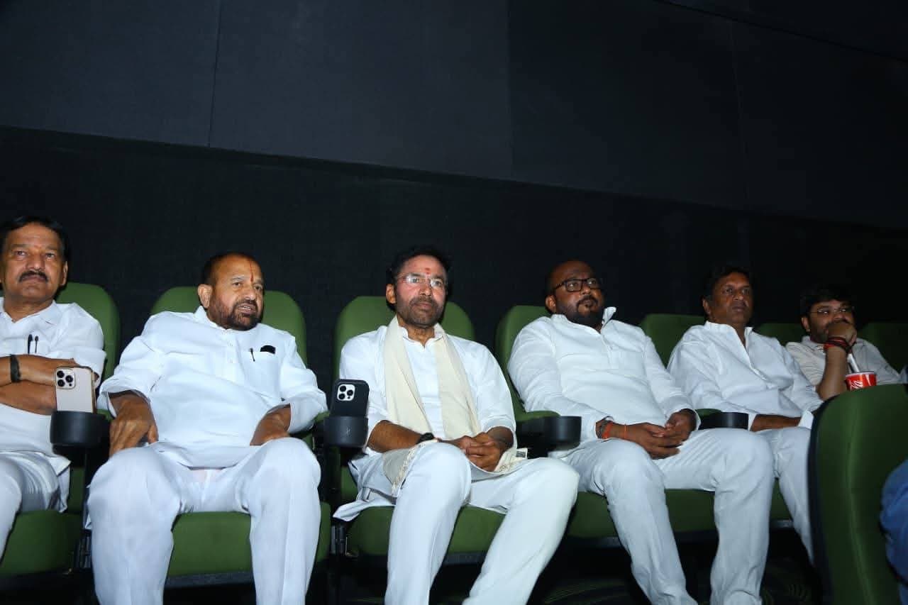 Union Minister Kishan Reddy Watches ‘Dhurandhar 2’ Movie