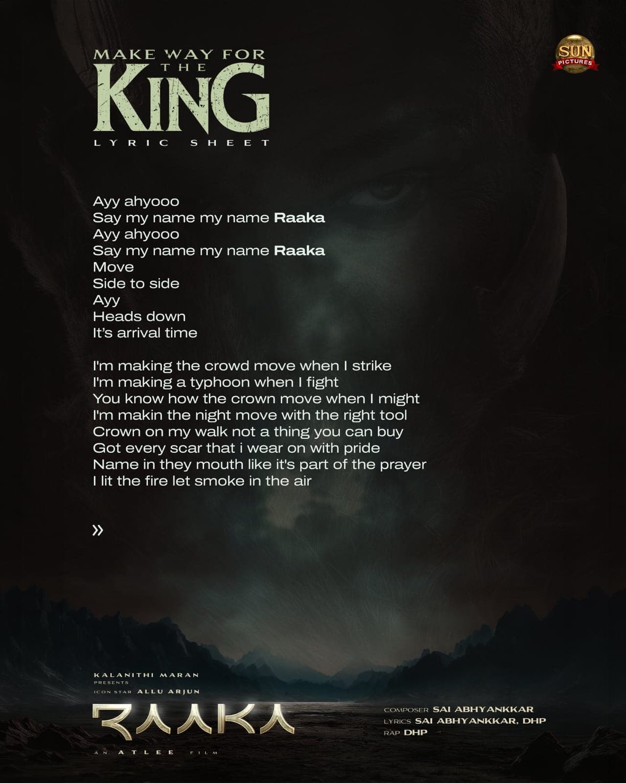 ‘Raaka’ Theme Song Impresses with Stylish Lyrics