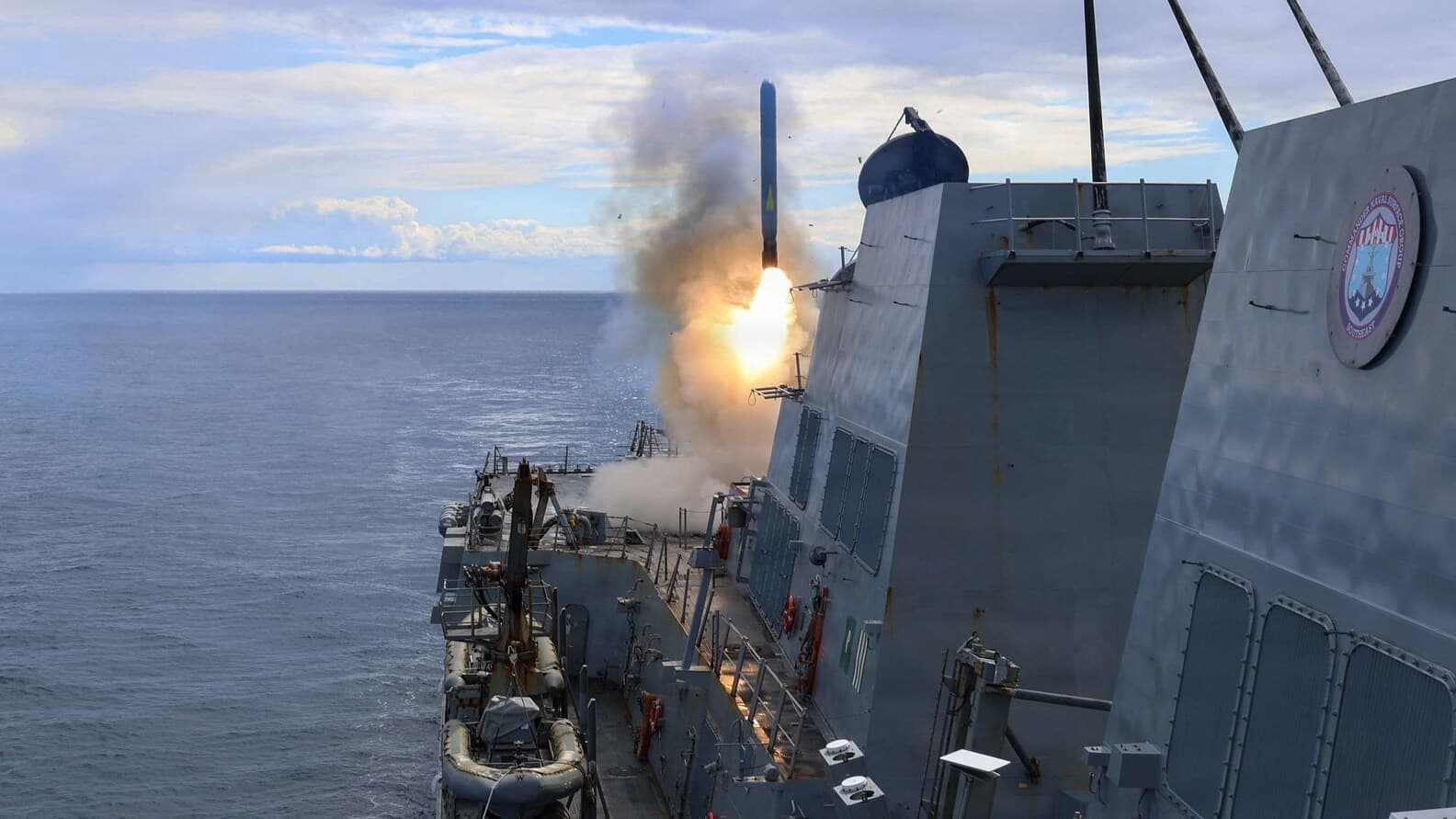 United States blockades Iranian ports