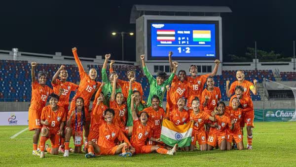 The Indian women’s team wins in the FIFA series