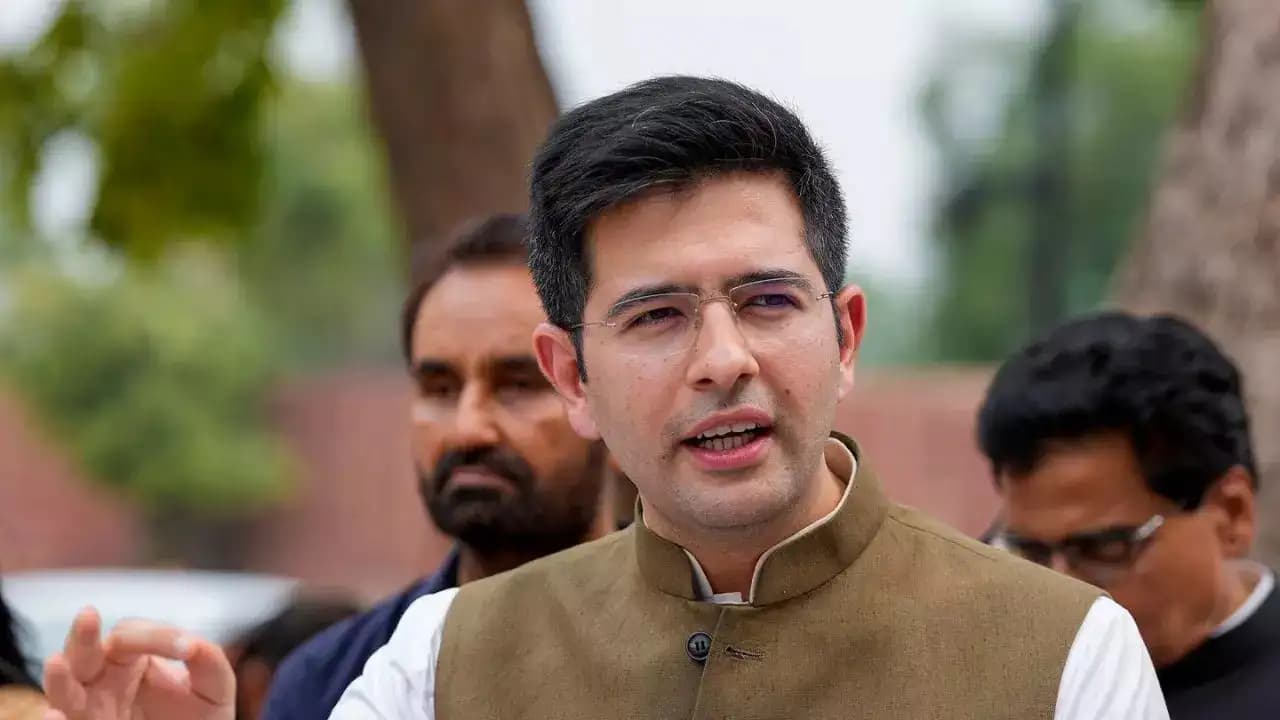 Centre Takes Key Decision on Raghav Chadha’s Security