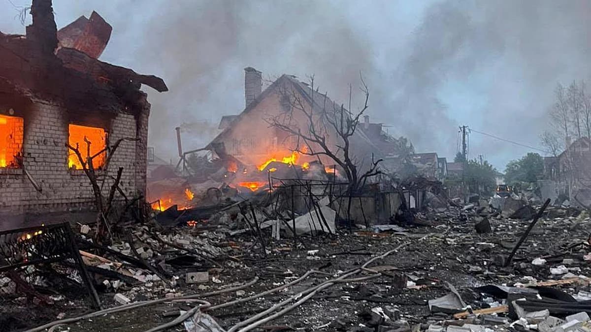 Massive Drone and Missile Attacks by Russia on Ukraine