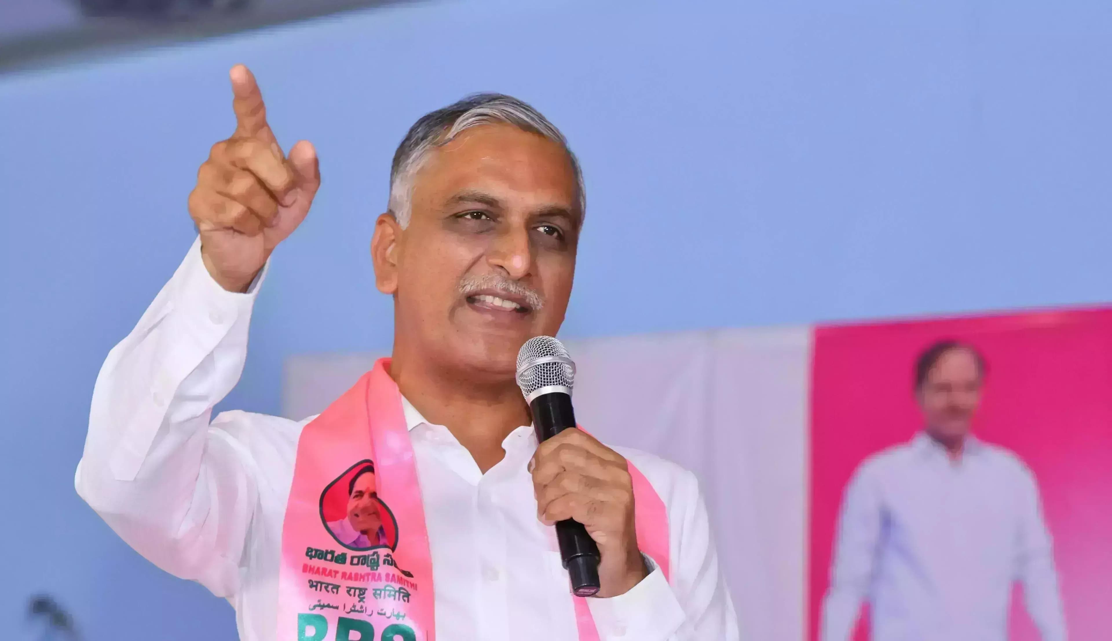 Harish Rao’s Sudden Delhi Visit Sparks Political Buzz!