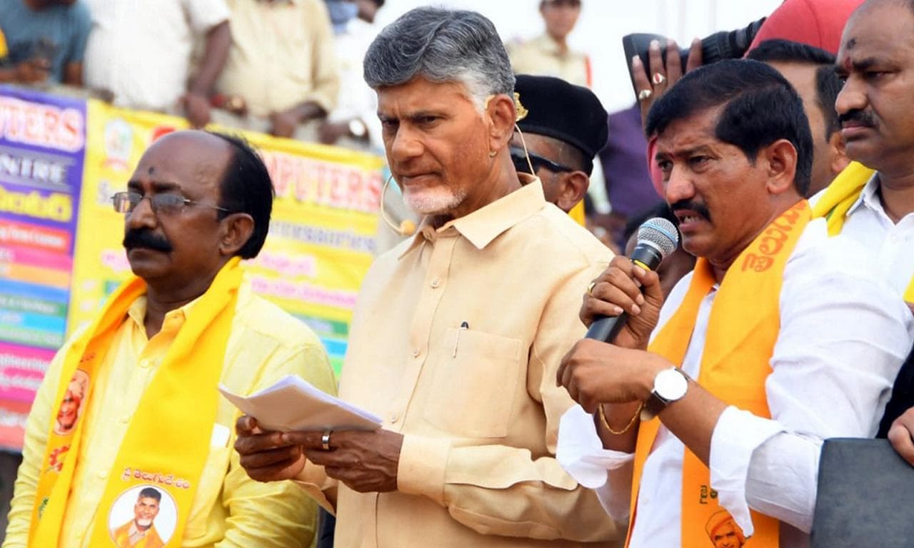 Chandrababu Naidu Campaigns for NDA in Tamil Nadu!