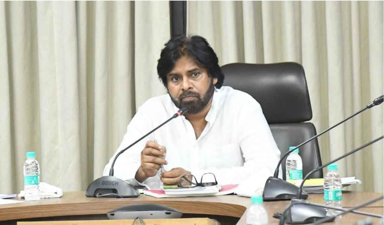 Deputy CM Pawan Kalyan Condoles with Nadendla Manohar!